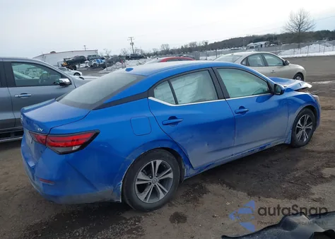 2022 Nissan Sentra Sv Xtronic Cvt из США, поврежденный, VIN 3N1AB8CV1NY291502